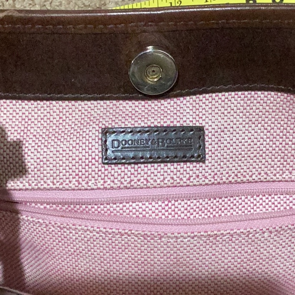 Dooney & Bourke Dark Brown Oversized Satchel - See description - Picture 12 of 15